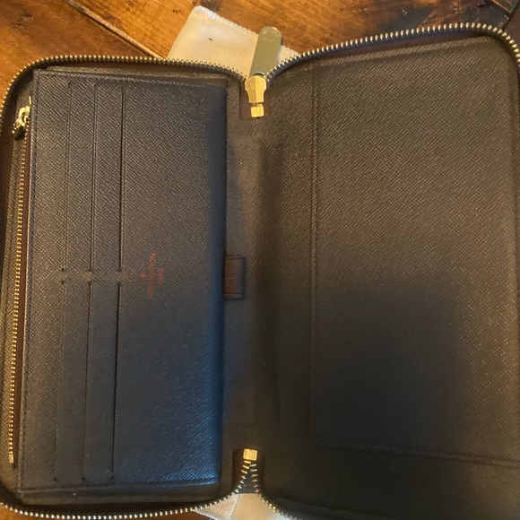 Louis Vuitton Damier Ebene Zippy Organizer - Picture 8 of 9